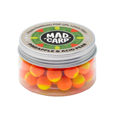 Плавающие бойлы Mad Carp Baits Fluoro POP-UP Pineapple & Acid Pear