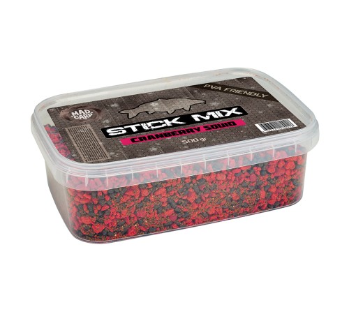 ПВА стик-микс Mad Carp Baits Cranberry Squid 500гр