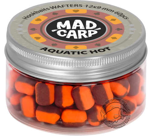 Вафтерсы Mad Carp Baits Wafters Aquatic Hot