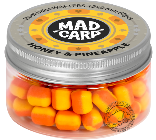 Вафтерсы Mad Carp Baits Wafters Honey & Pinneapple