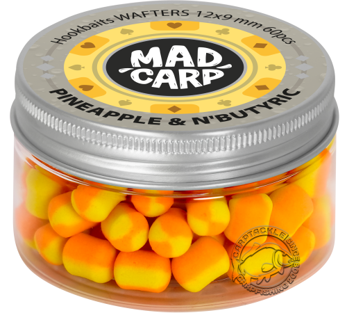 Вафтерсы Mad Carp Baits Wafters Pinneapple & N'butyric