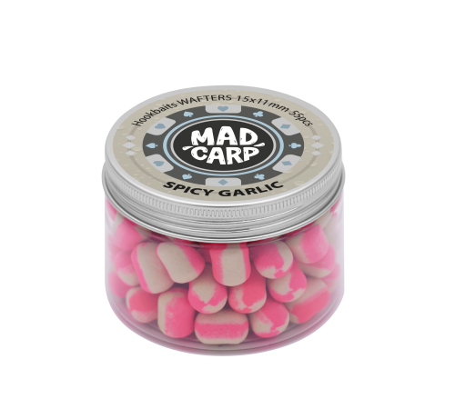 Вафтерсы Mad Carp Baits Wafters Spicy Garlic