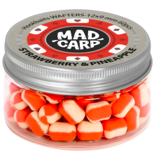 Вафтерсы Mad Carp Baits Wafters Strawberry & Pinneapple 12х9