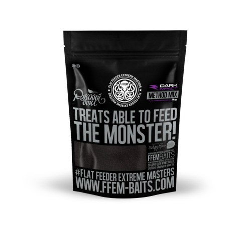 Методная прикормка FFEM Method Mix Dark Impact