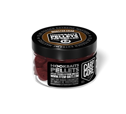 Пеллетс FFEM Hookbaits Pellets Monster Crab