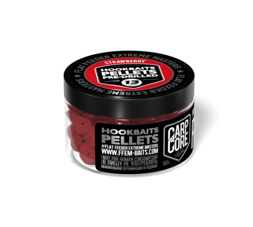 Пеллетс FFEM Hookbaits Pellets Strawberry