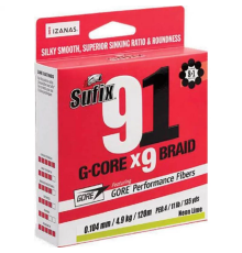 Леска плетеная SUFIX 91 BRAID Green 0.285mm