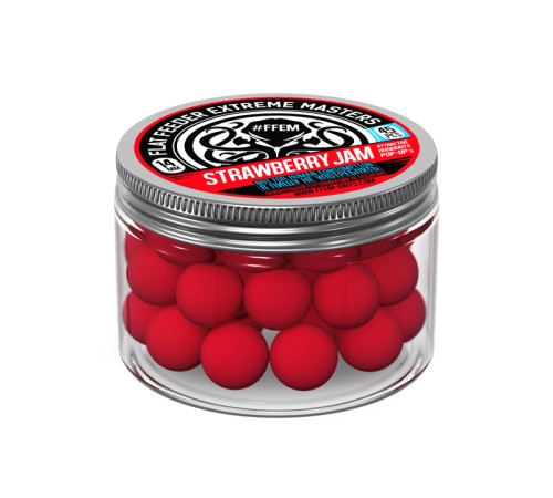Плавающие бойлы FFEM Pop-Up Strawberry Jam 14mm