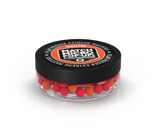 Плавающие бойлы FFEM Pop-Up Micro Tangerine 8mm