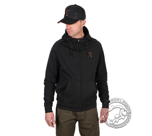 Толстовка Fox Collection LW Hoody Black & Orange