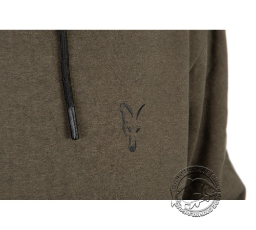 Толстовка с капюшоном Fox Collection Hoody Green & Black