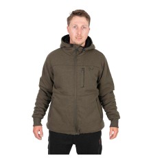 Куртка зелено-черная с шерпа-флисом Fox Collection XL