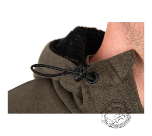 Куртка зелено-черная с шерпа-флисом Fox Collection