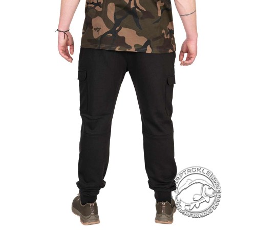 Легкие джоггеры Fox LW Black/Camo Combat Joggers