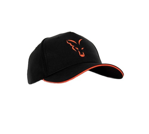 Бейсболка Fox Collection Baseball Cap Black & Orange