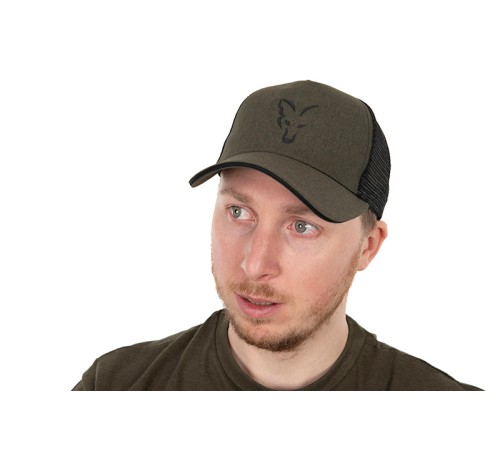 Кепка с сеткой Fox Collection Trucker Cap Green & Black