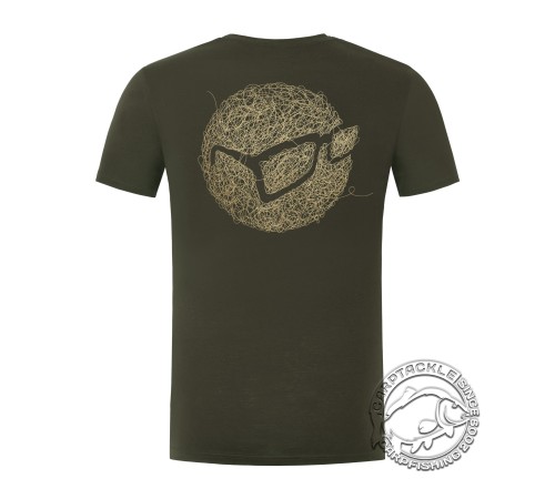 Футболка Korda Birdsnest Tee Dark Olive
