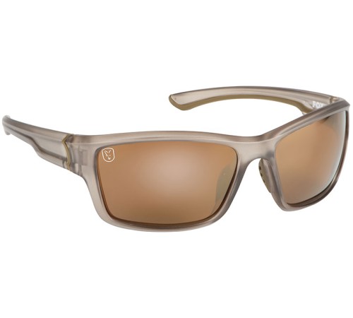 Очки солнцезащитные FOX Avius Wraps Trans Khaki Frame/Brown Mirror Lens