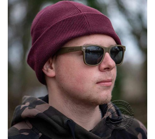 Поляризационные солнцезащитные очки  Fox Avius Trans Khaki - Green Lens