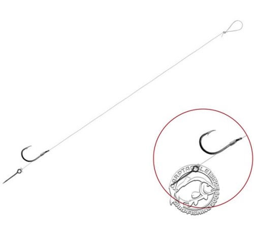 Поводки Delphin Feeder Rig FLR Carbon STING