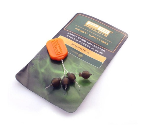 Стопор с бусиной PB Products Helicopter System Rubber & Bead