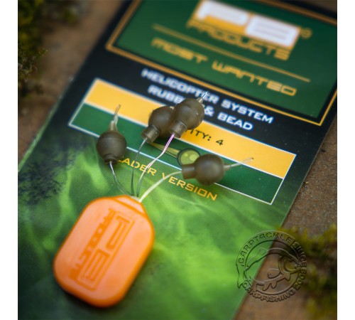 Стопор с бусиной PB Products Helicopter System Rubber & Bead