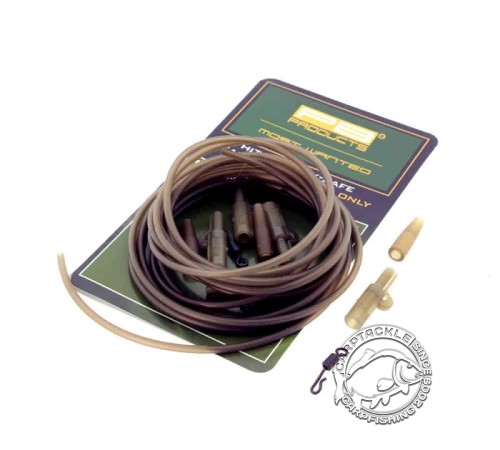 Набор клипс с вертлюгами и противозакручивателями PB Products Hit & Run X-Safe Leadclip Mainline Only