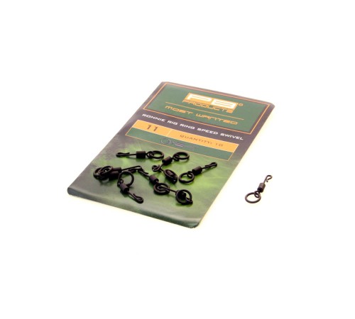 Вертлюг с кольцом и застежкой PB Products Running Speed Swivel №11