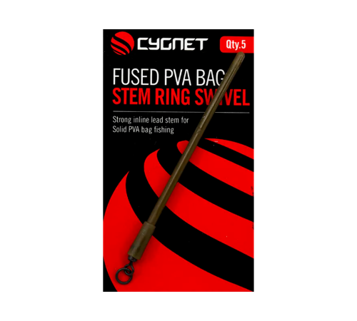 Система для ловли с ПВА Cygnet Fused PVA Bag Stem - Ring Swivel