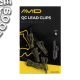 Безопасные клипсы с быстросъемником Avid Carp QC Lead Clips