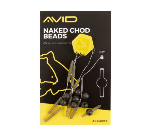 Бусины для чод-рига на леске Avid Carp Naked Chod Beads
