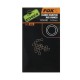 Стальные колечки Fox EDGES™ KURO COATED RIG RINGS