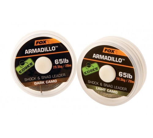 Шок лидер Fox Edges Camo Armadillo Shock & Snag Leader