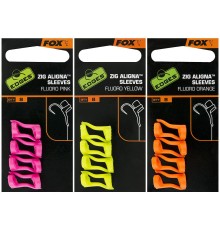 Лентяйки для зиг-рига Fox Zig Aligna Sleeves Fluoro