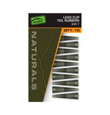 Конусы для безопасных клипс Fox EDGES Naturals Lead Clip Tail Rubbers №7