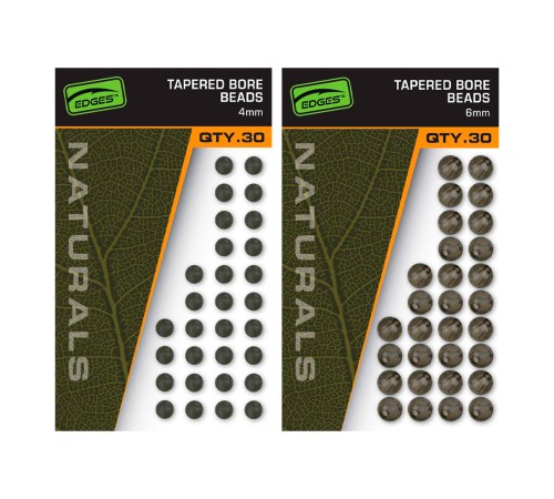 Бусины с конусным отверстием Fox EDGES Naturals Tapered Bore Beads 