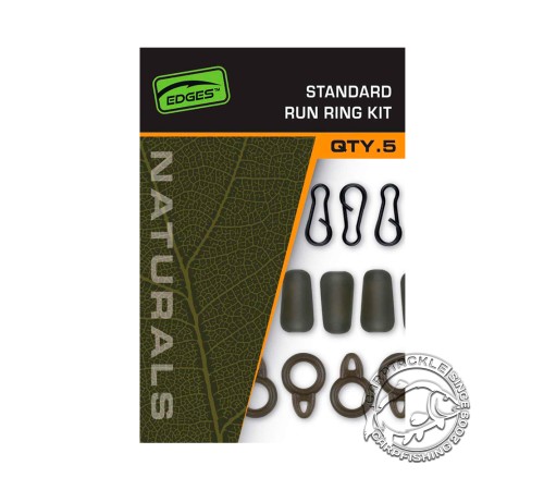 Набор для скользящей оснастки Fox EDGES Naturals Standard Run Ring Kit