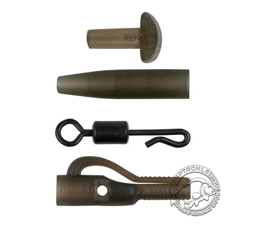 Комплект безопасных клипс Fox EDGES Naturals Power Grip Lead Clip Kit