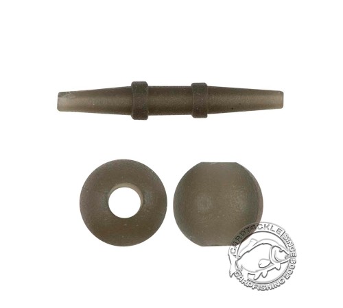 Комплект бусин для фиксации на ледкоре Fox EDGES Naturals Leader Bead Kit