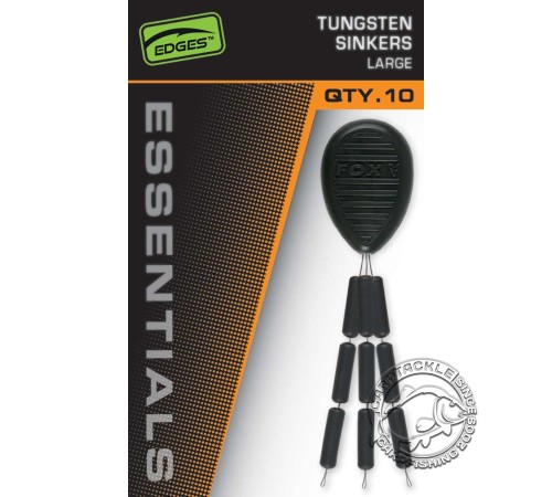 Утяжелители вольфрамовые Fox EDGES Essentials Tungsten Sinkers