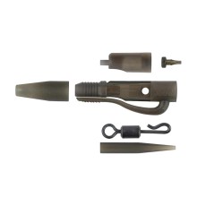 Безопасная клипса для ловли с монтажной трубкой Fox Edges Camo Tubing Leadclip Kit 5pcs