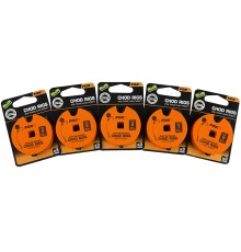 Готовые стандартные поводки для чод-риг Fox Edges Standard Chod Rig Barbed