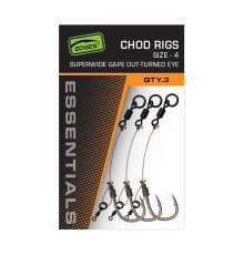 Готовые Чод-риги FOX EDGES Super Wide Gape 4 (x3)