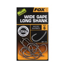 Крючки Fox EDGES™ Wide Gape Long Shank