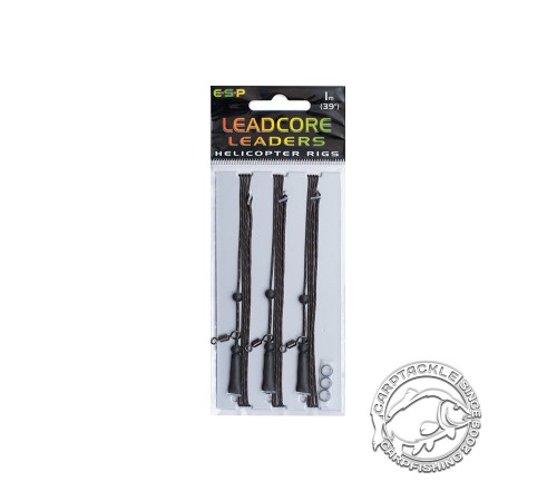 Набор готовых оснасток ESP Leadcore Helicopter Rigs