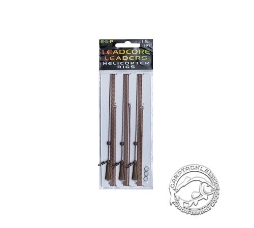 Набор готовых оснасток ESP Leadcore Helicopter Rigs