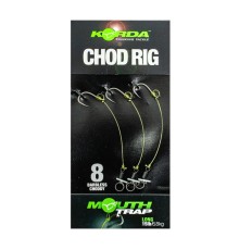 Готовый поводок KORDA Chod Rig Long Barbless 2.5см №8 3шт безбородый