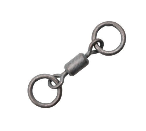 Вертлюг с двумя кольцами Korda PTFE Double Ring Swivel №11