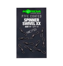 Вертлюг с быстросъемом Korda PTFE Spinner Swivels XX №11