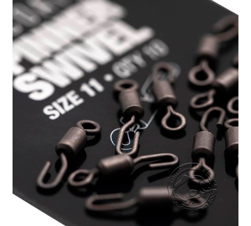 Вертлюг с быстросъемом Korda Spinner Swivels №11